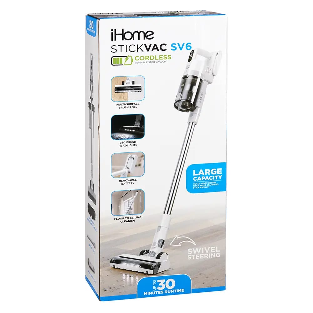 iHome Versatile Stick-Vacuum SV6