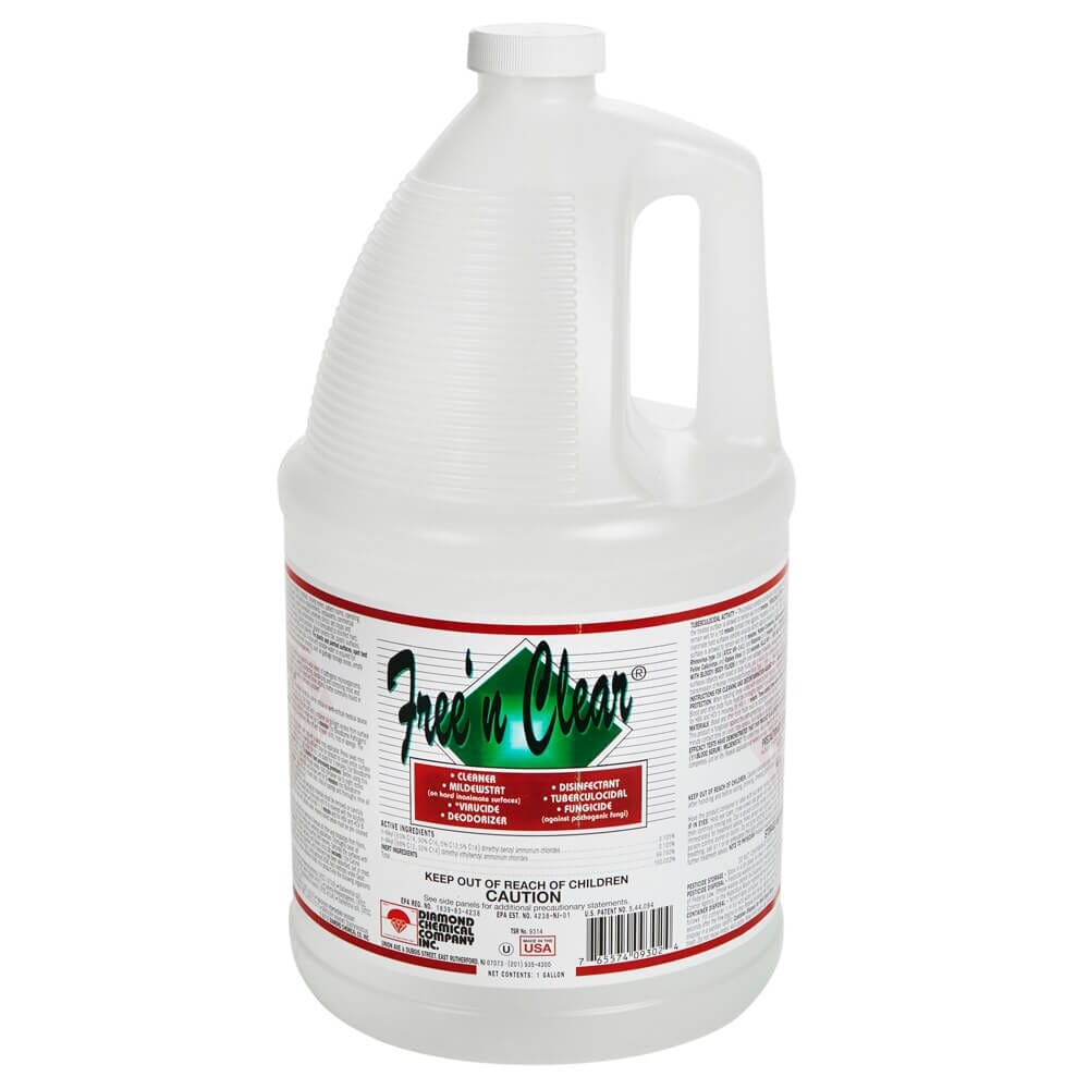 Free and Clear Disinfectant Cleaner, 1 Gal