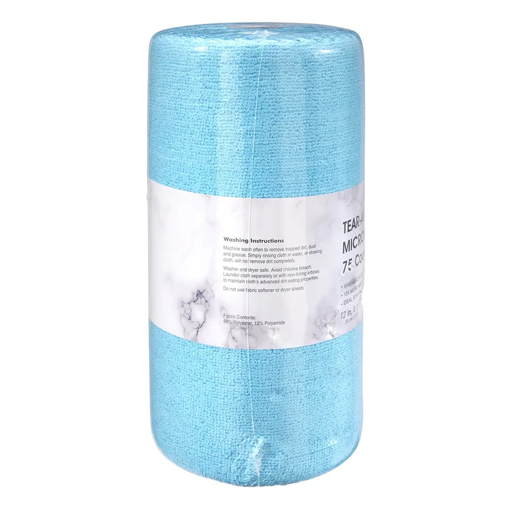 Tear-Away Microfiber Cleaning Cloth, 75 ct.