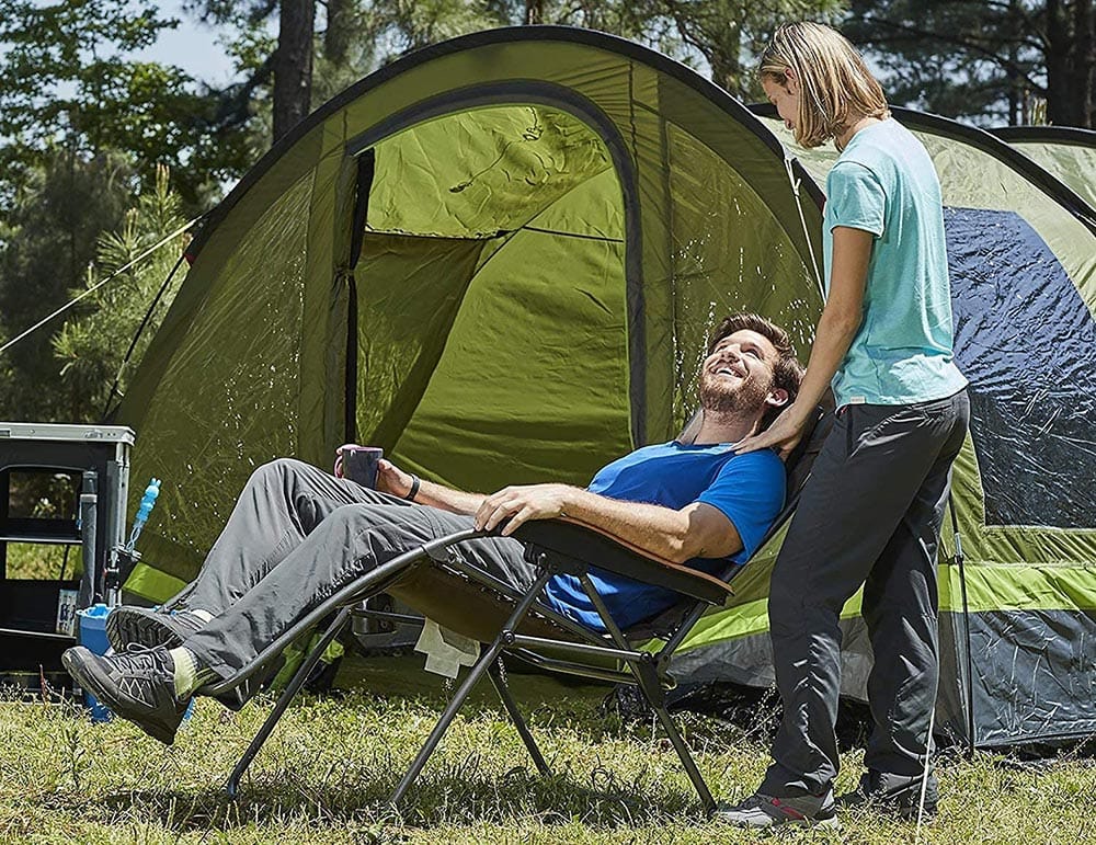 Timber ridge camp chair deals with side table