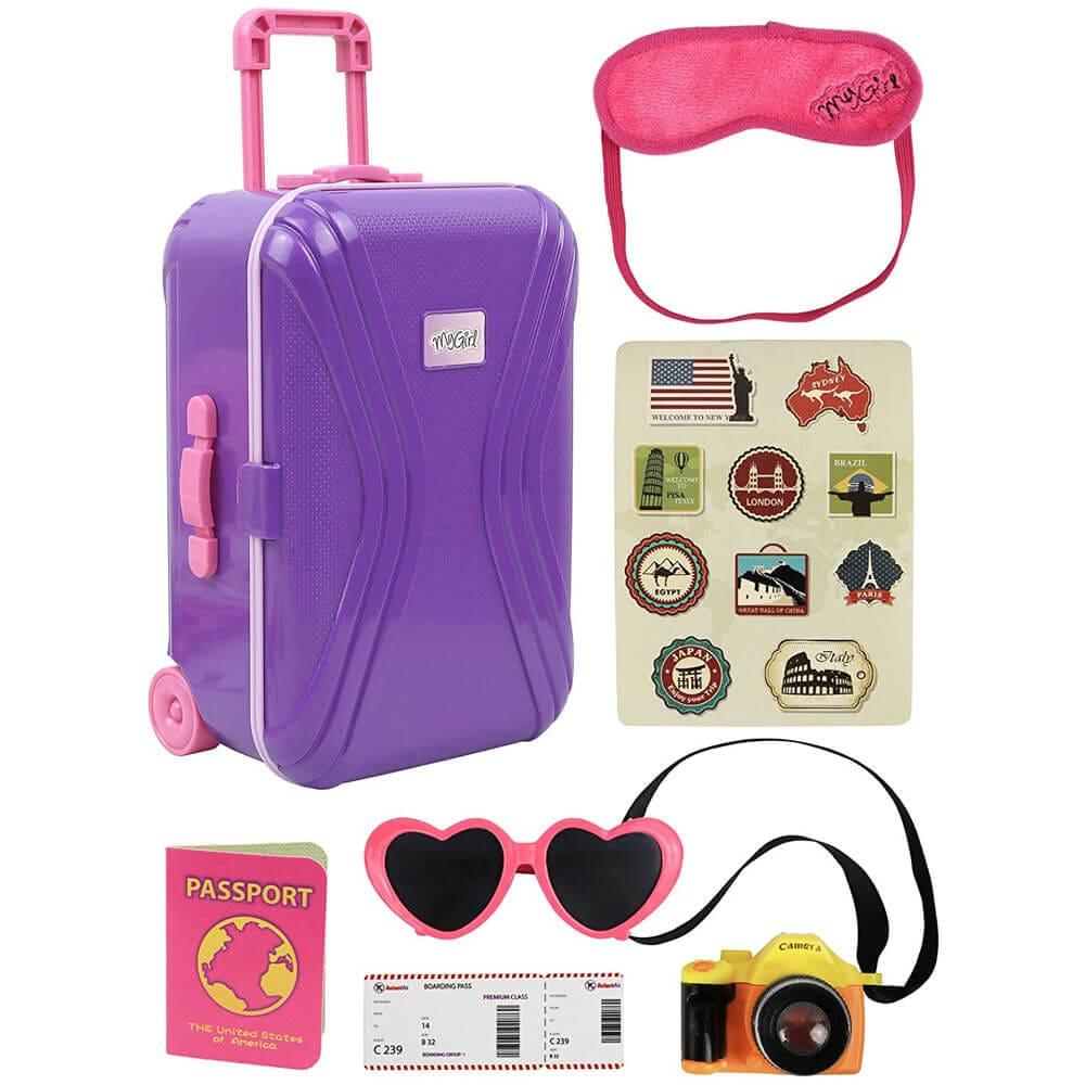 Click N' Play 18" Doll Travel Play Set with Accessories