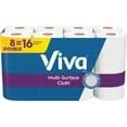 Viva Signature Cloth Paper Towels, 8 Triple Rolls