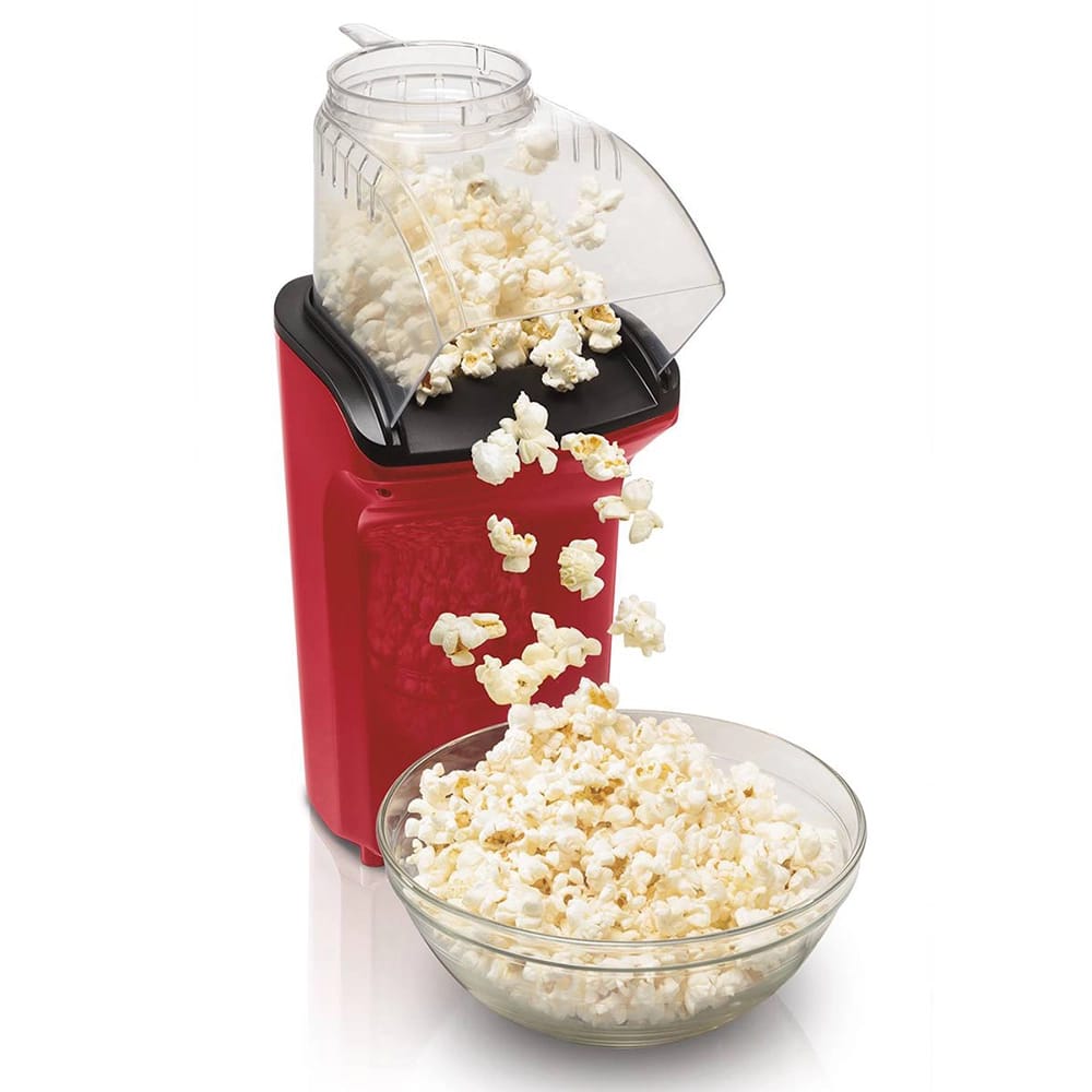 Hamilton Beach Hot Air Popcorn Popper, Red