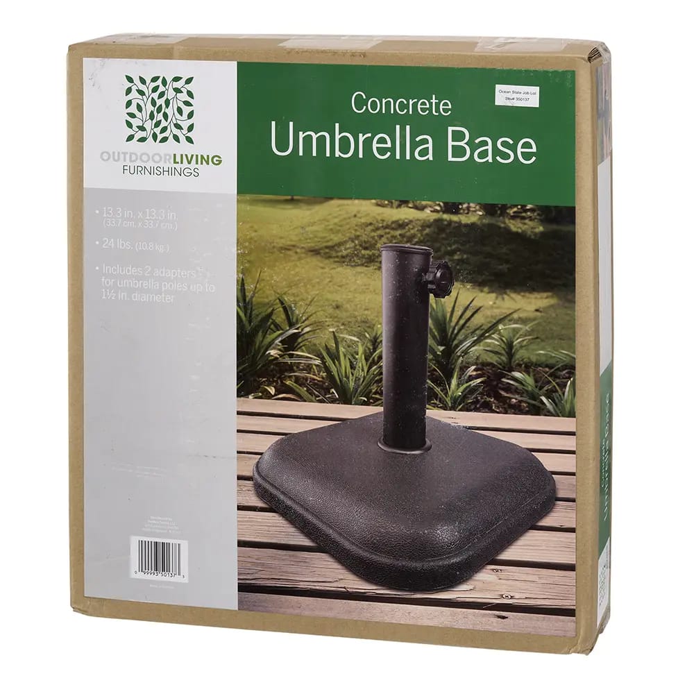 Outdoor Living Concrete Umbrella Base, 10.8 kg