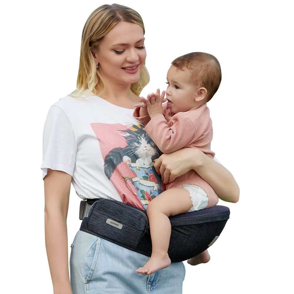 Sunnors Baby Hip Carrier, Gray