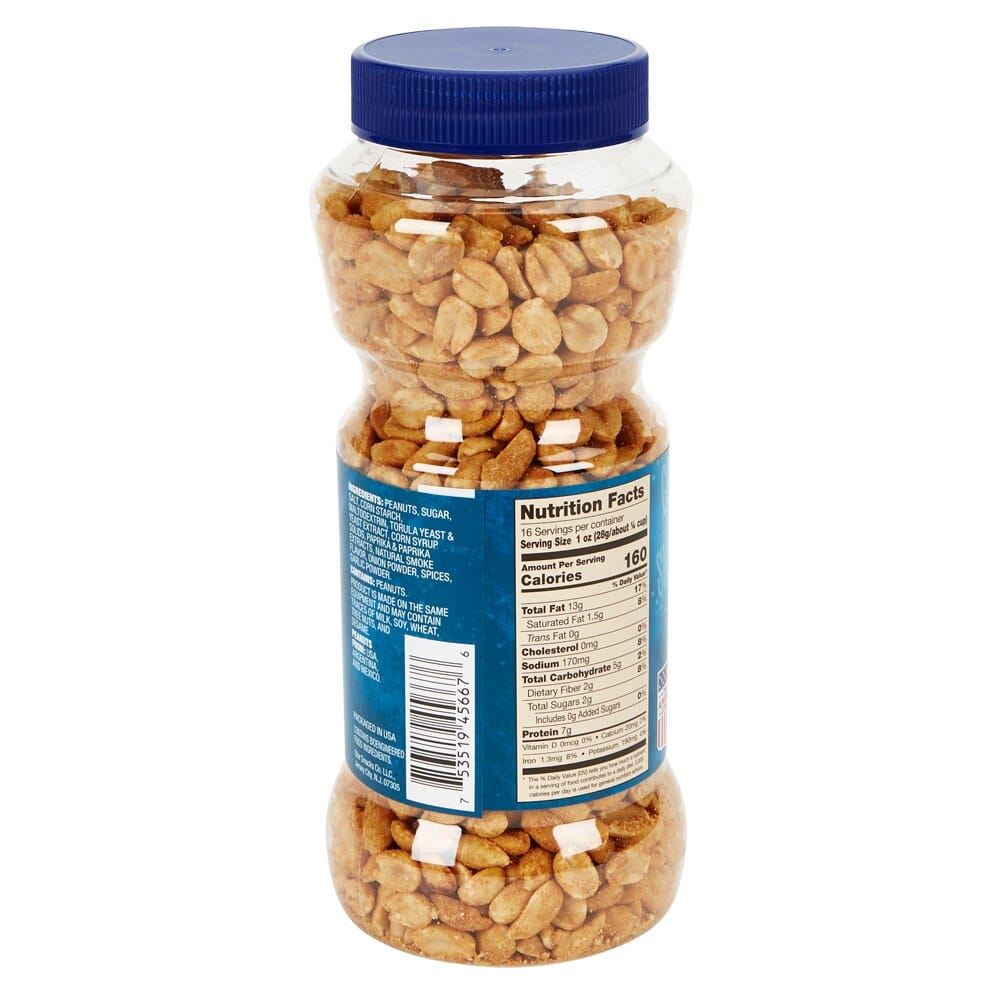 Imperial Nuts Dry Roasted Salted Peanuts, 16 oz