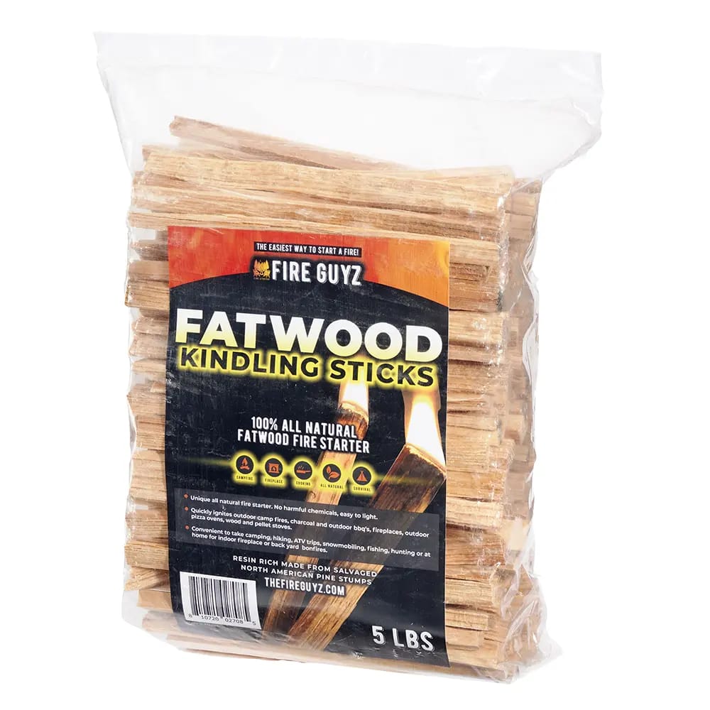 Fatwood Kindling Sticks, 5 lbs