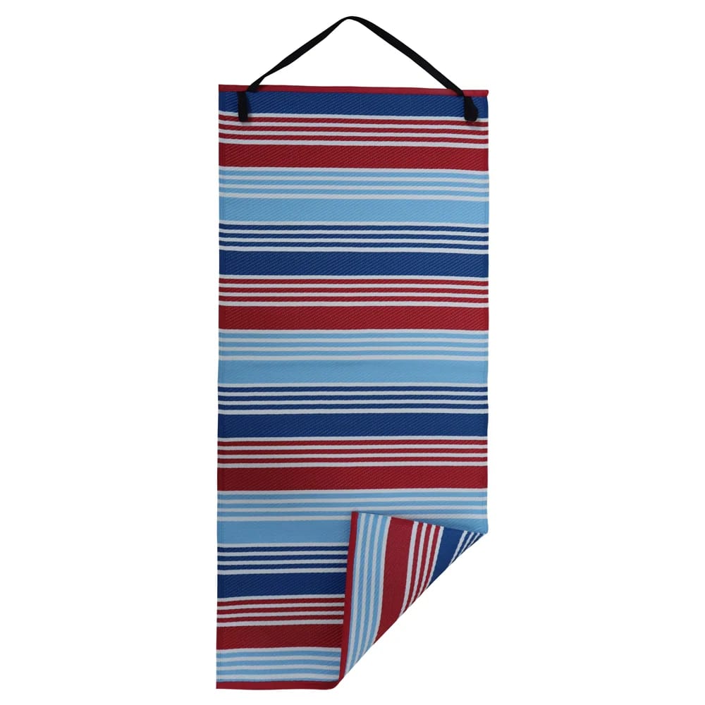 Roll-Up Beach Mat with Strap, 35"x71"