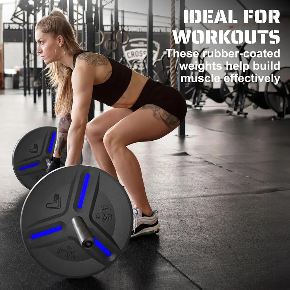 TRIBE WOD 45 lb. Cast Iron Plate Weight
