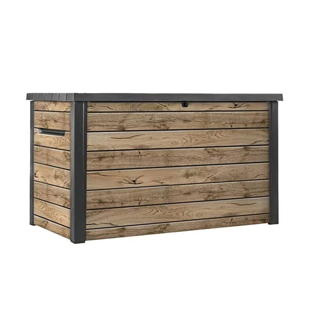 Keter XXL 230 Gallon Resin Outdoor Deck Box, Brown