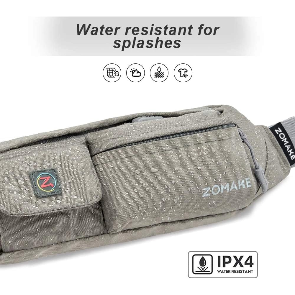 ZOMAKE Small Crossbody Fanny Pack, Glaucous