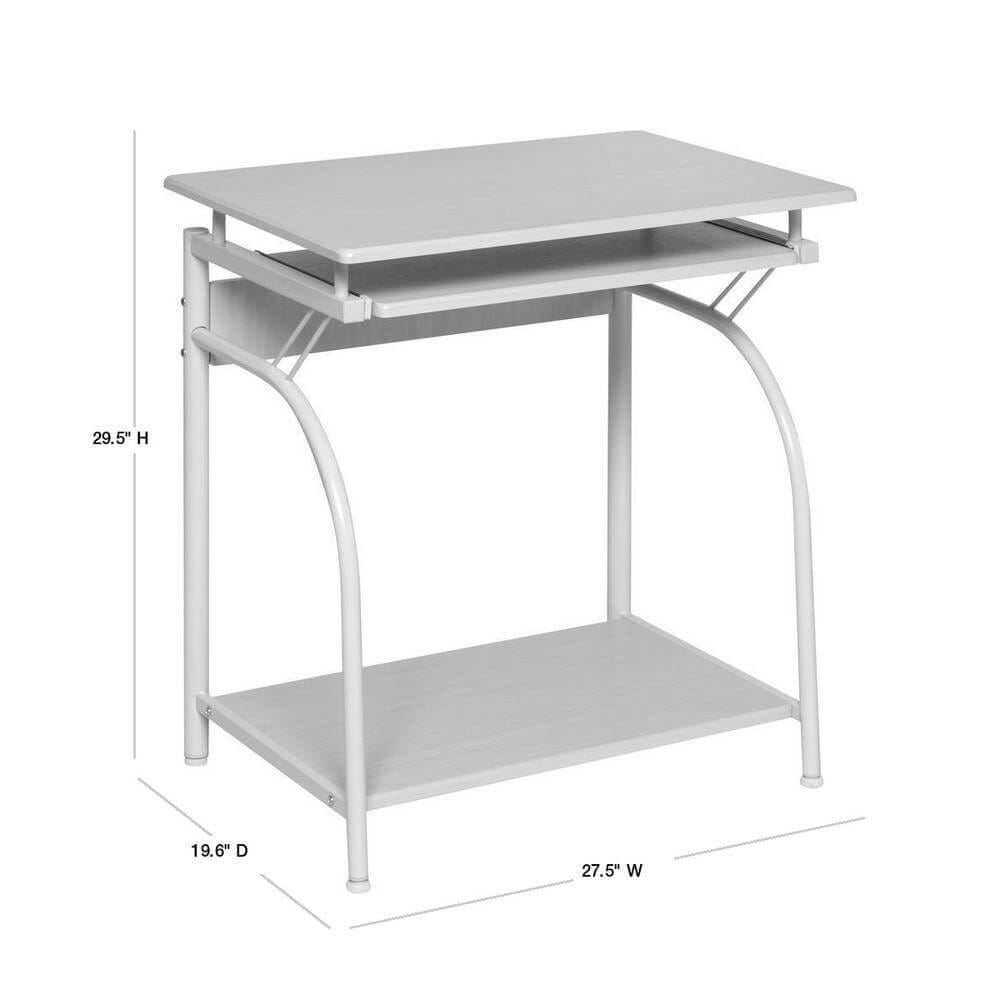 OneSpace Stanton Computer Desk, White Oak