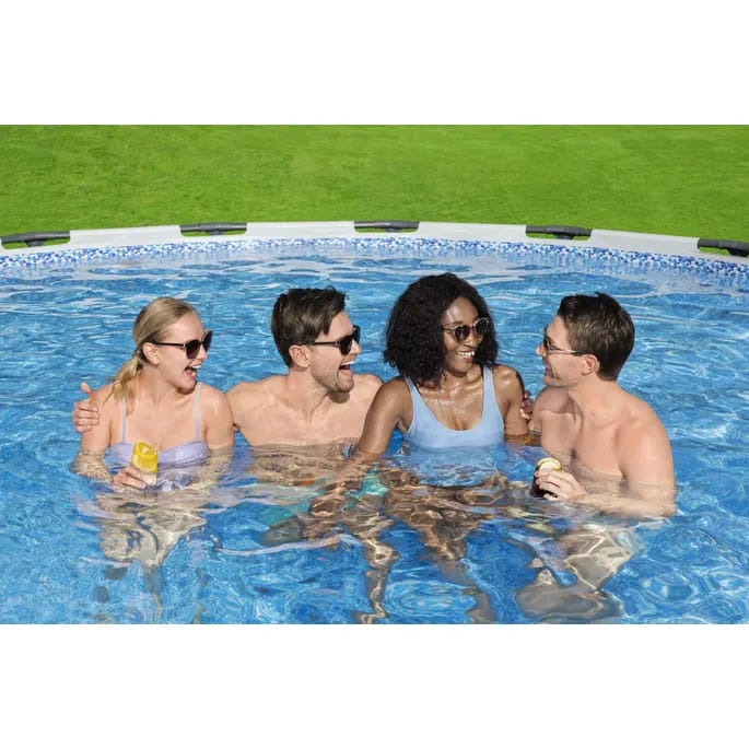 Bestway 15' x 48" Steel Pro Max Above Ground Pool Set
