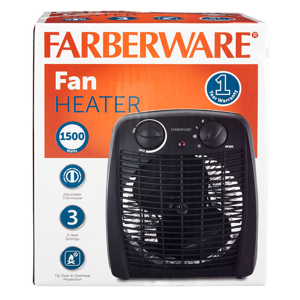 Farberware Black Heater Fan