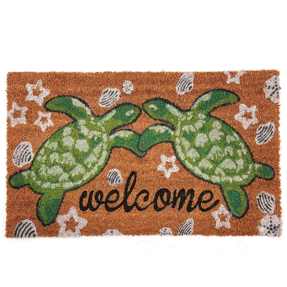 18" x 30" Spring/Summer Printed Coir Mat with Vinyl Backing