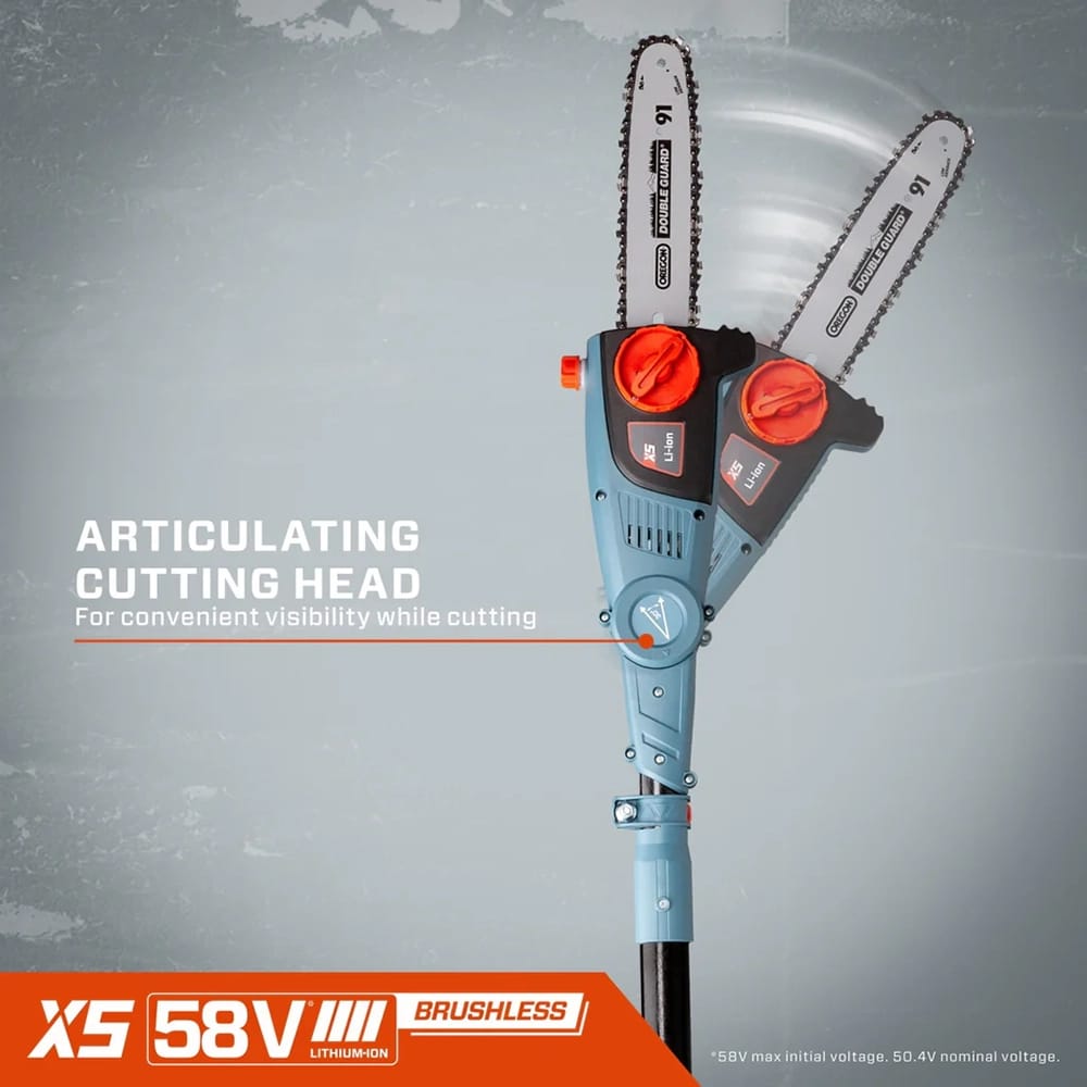 SENIX 58V Cordless Pole Saw