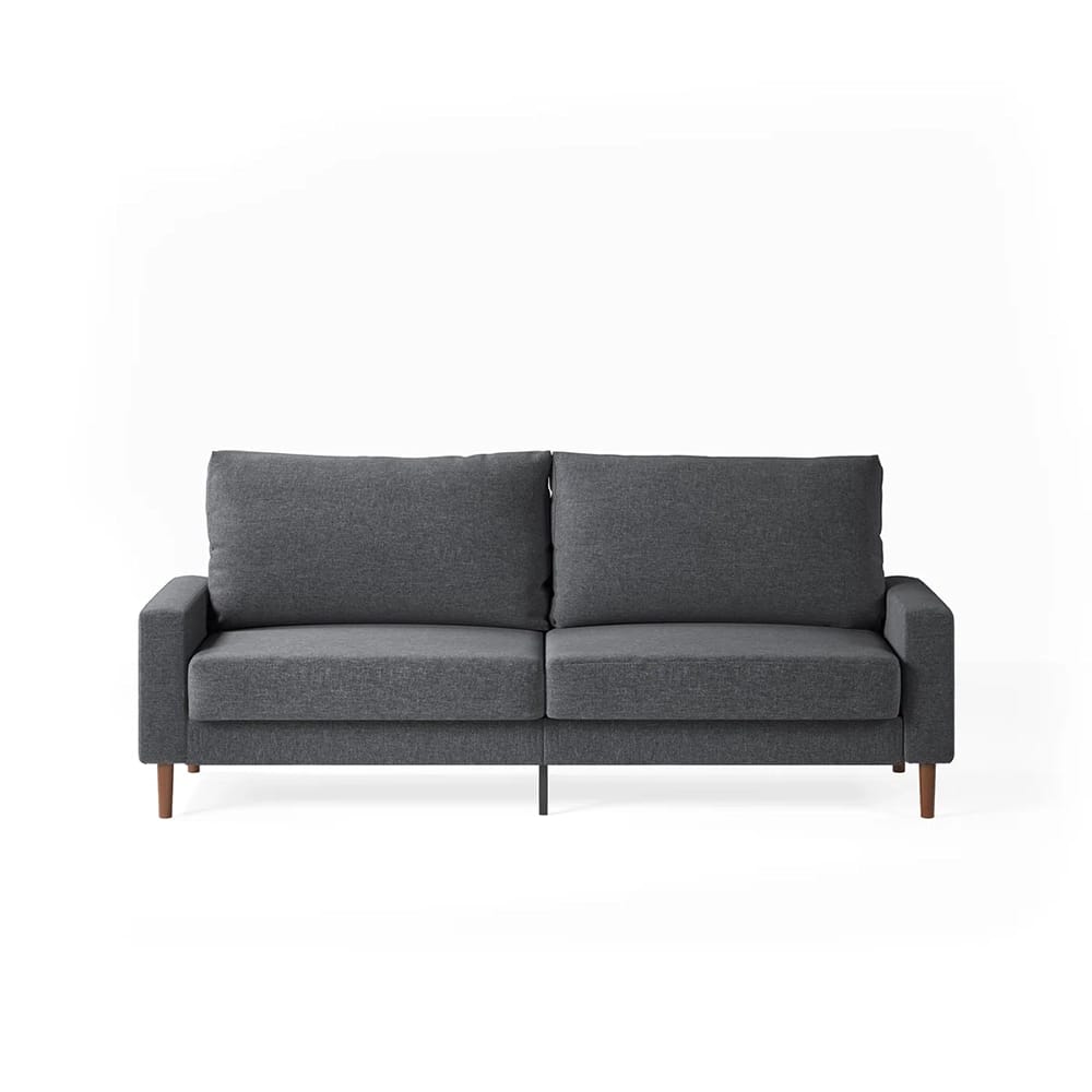 Zinus Colton Upholstered Sofa, Dark Gray