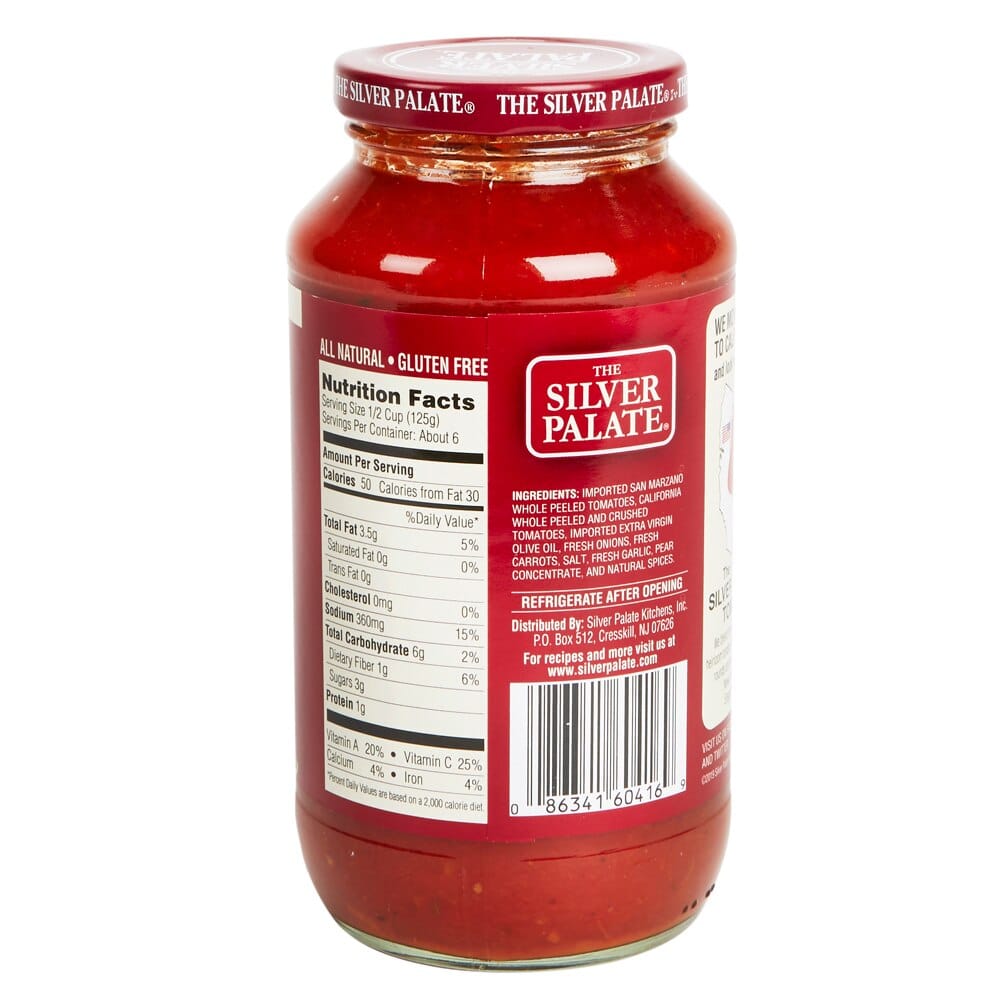 San Marzano Marinara Whole Tomato Pasta Sauce, 25 oz