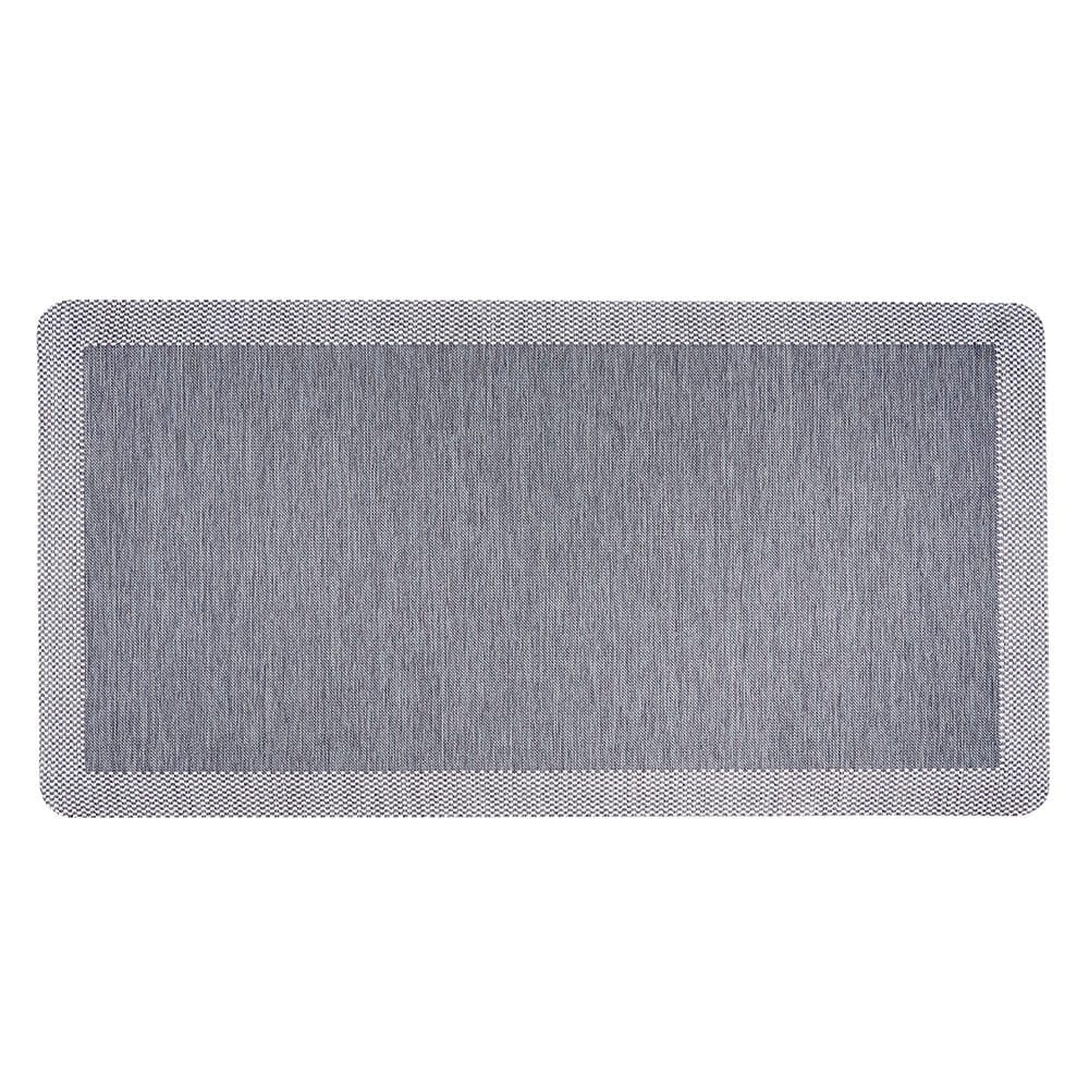 Gray Tweed Anti-fatigue Cushioned Mat with Non-Skid Backing, 20" x 39"