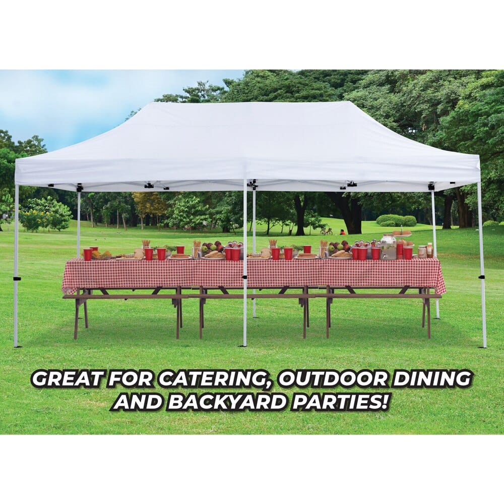 Simsbury 10' x 20' One-Touch Pop-Up Gazebo