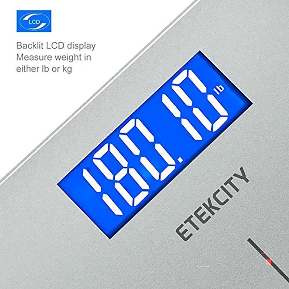 Etekcity Digital Electric Scale, Silver