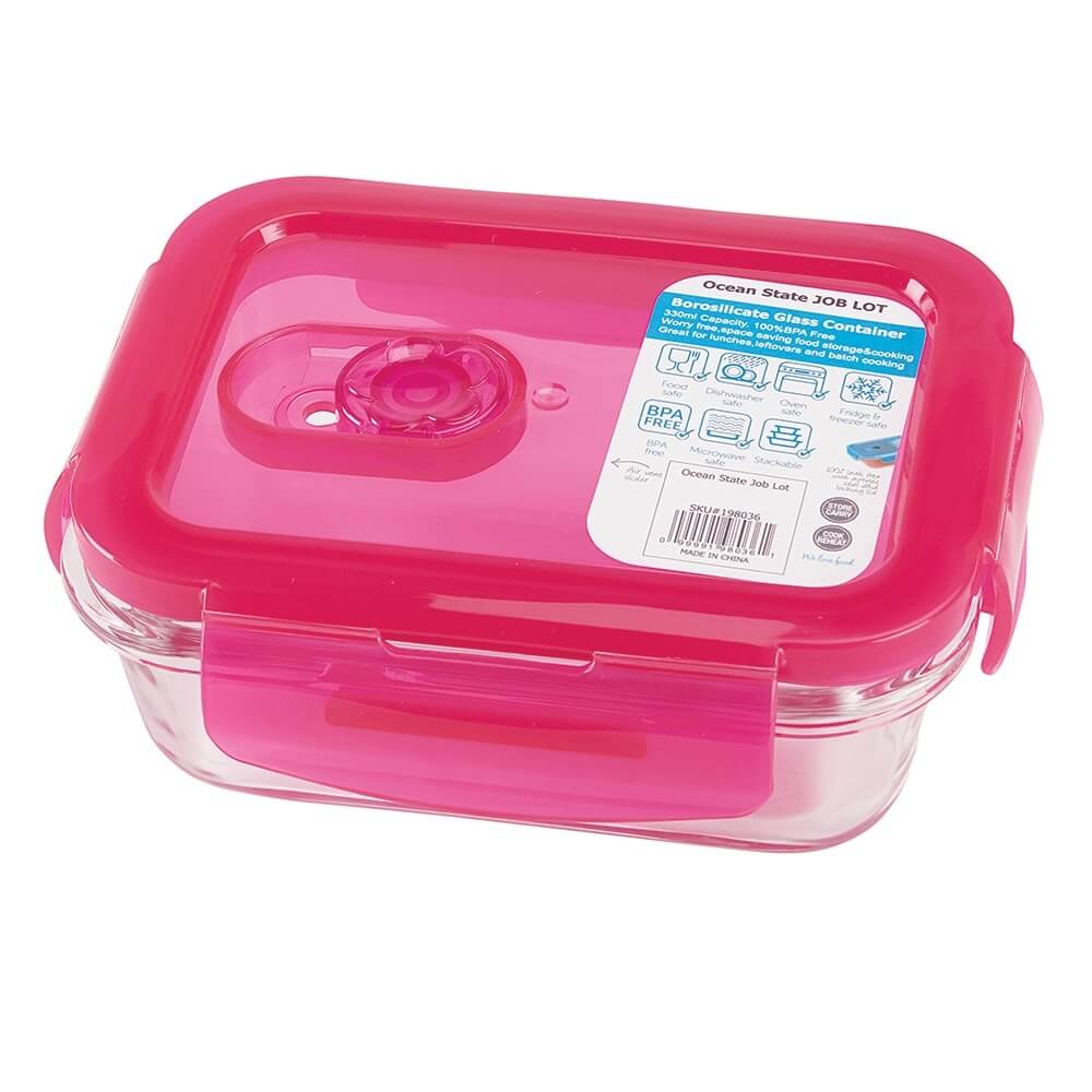 Glass Food Storage Container, 11 oz