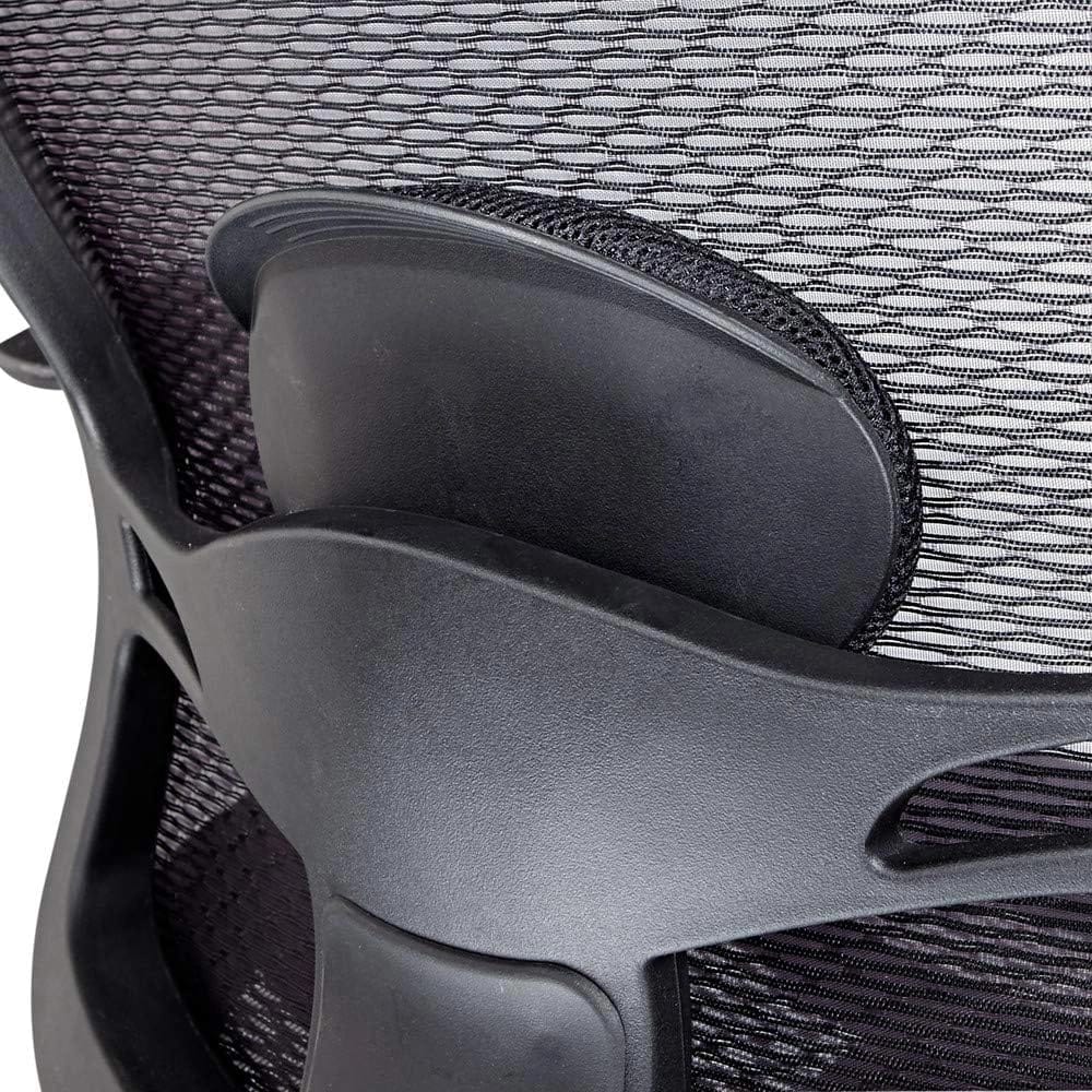 Alera Etros Series Mesh Mid-Back Synchro Tilt Chair, Black