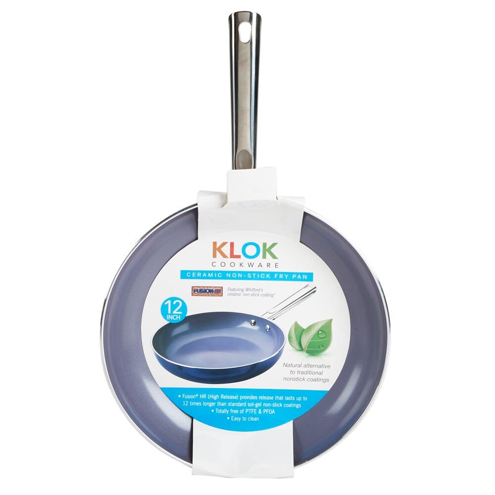 Klok 12" Ceramic Nonstick Fry Pan