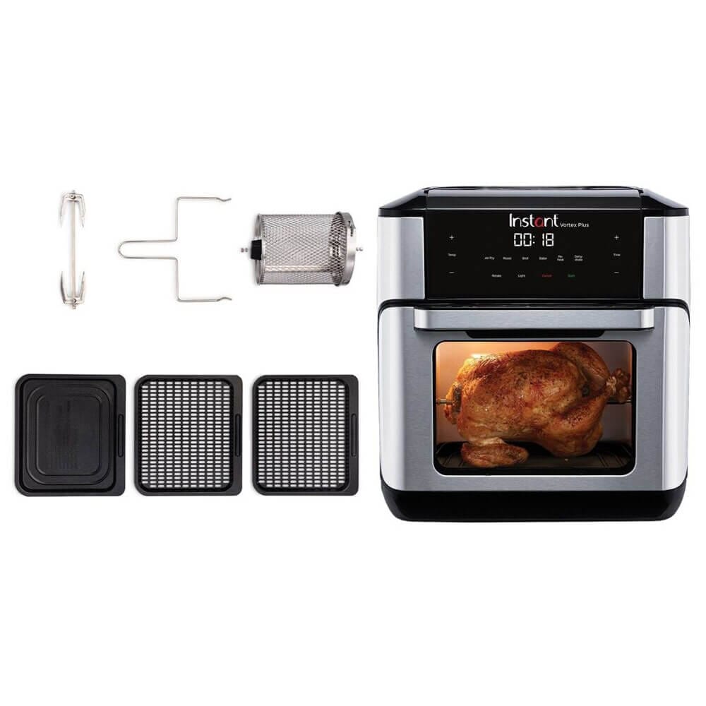 Instant Vortex Plus 7-in-1 Air Fryer/Toaster Oven Combo, 10 qt (Certified Refurbished)