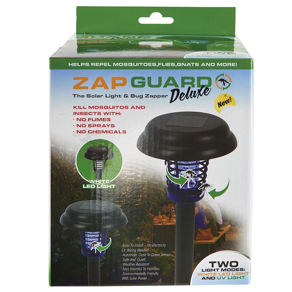 Zap Guard Deluxe Solar Bug Zapper