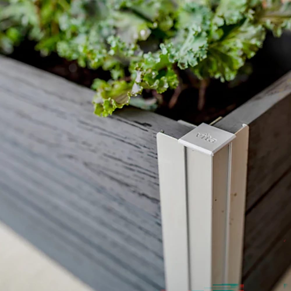 Vita Urbana 12" x 24" Planter, Slate