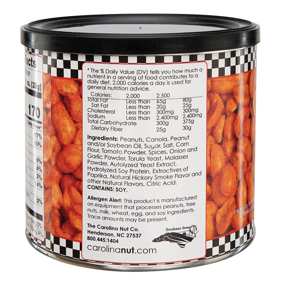 The Carolina Nut Company Bourbon BBQ Peanuts, 12 oz