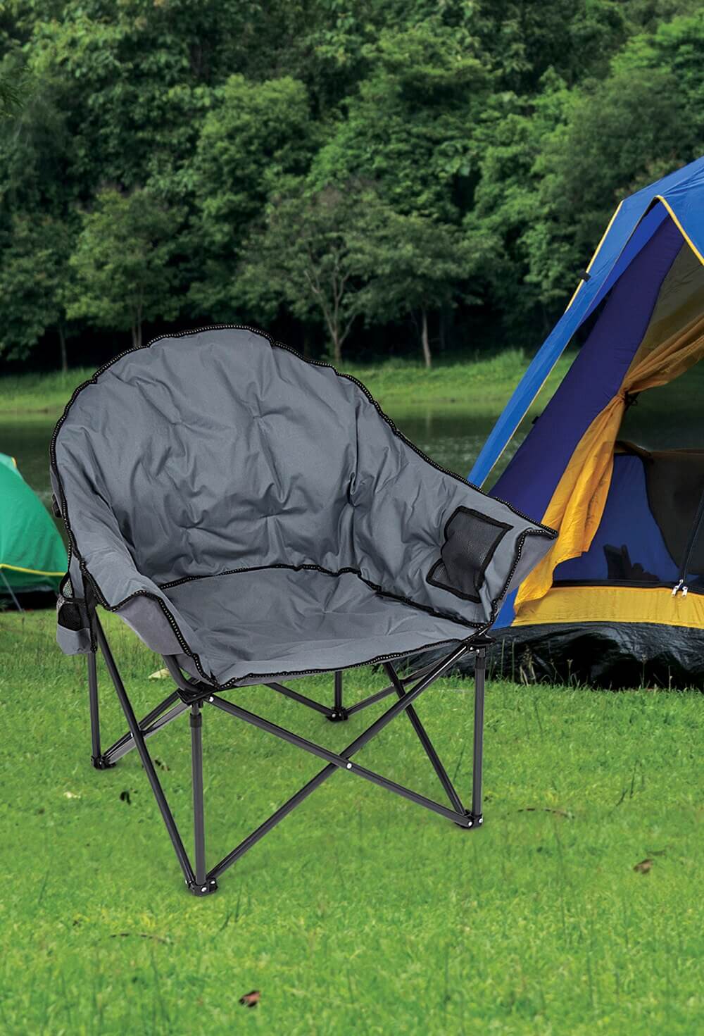 Folding Club Style Camp Chair