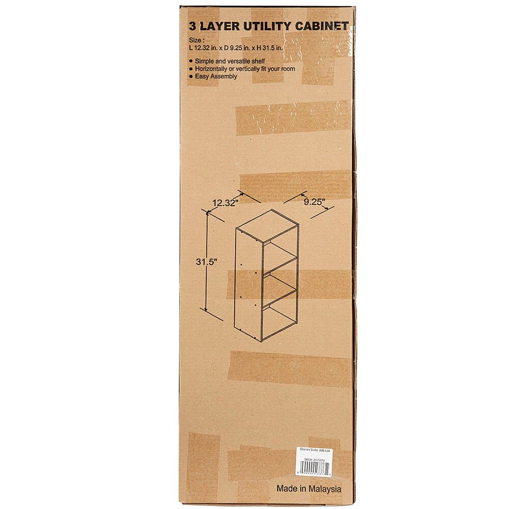 3-Layer Utility Cabinet