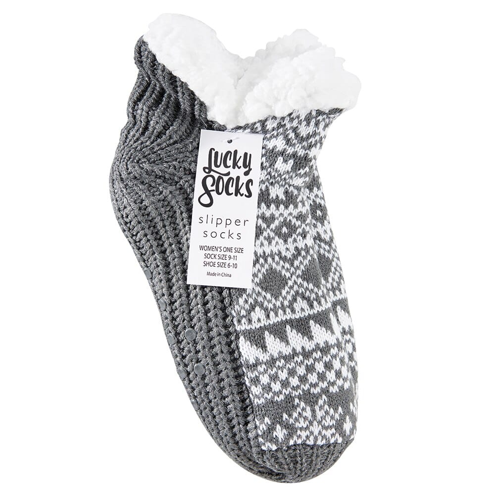 Lucky Socks Women's Ankle Slipper Socks