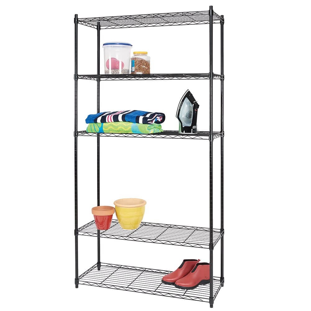 5-Tier Household Wire Shelving