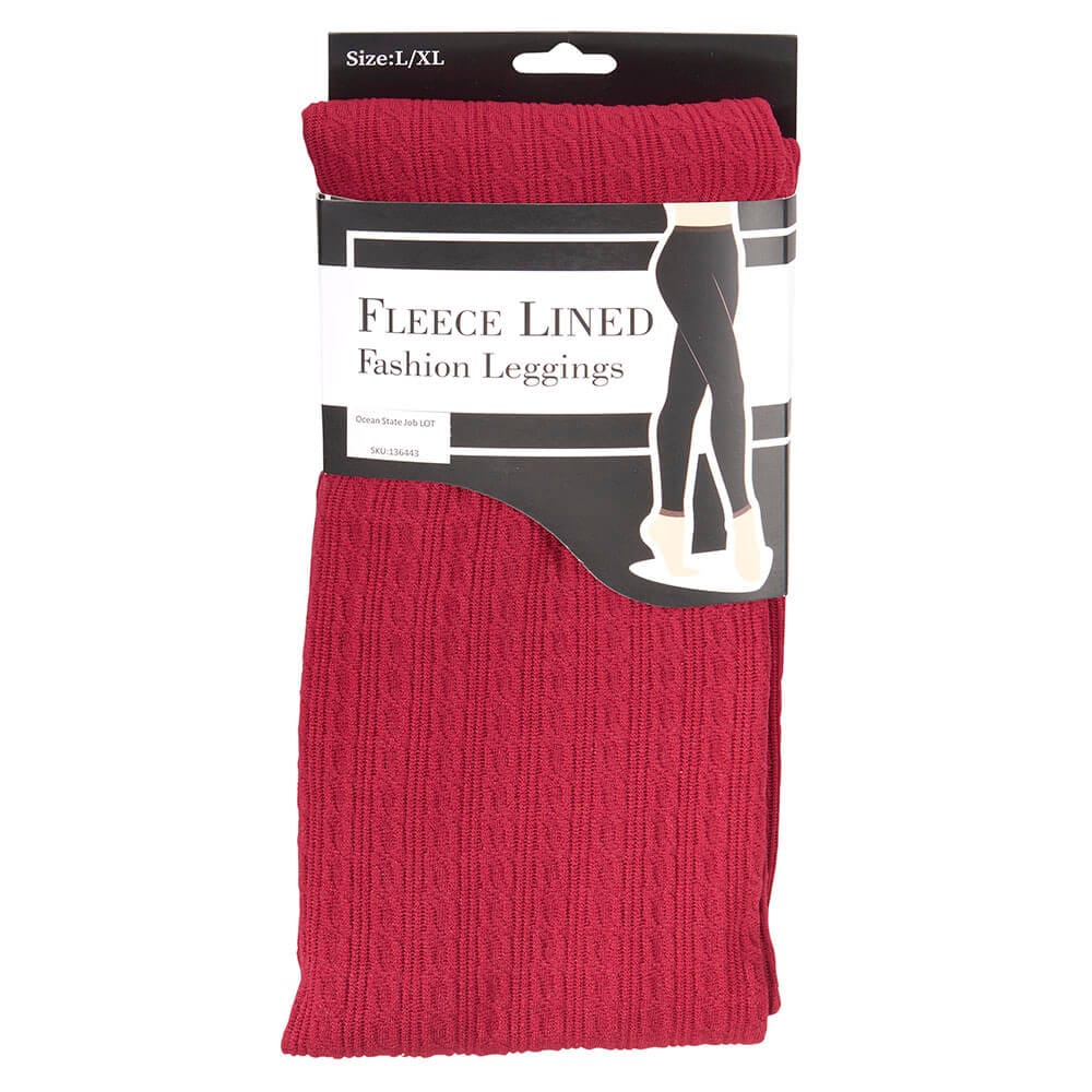 Fleece Lined Seamless Fashion Leggings