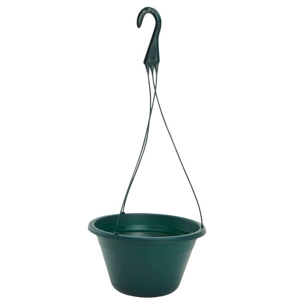 RUGG Resin Hanging Basket Planter, 10"