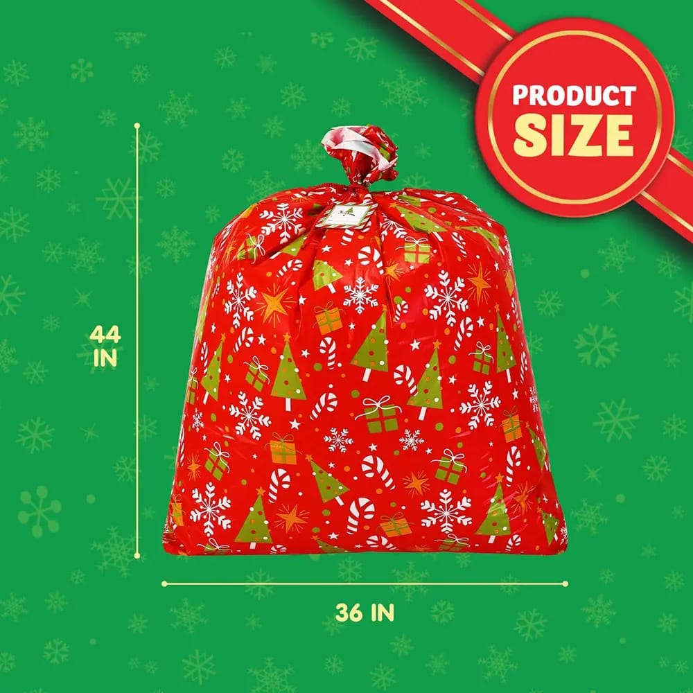 Joyin 44" Gift Bags with Tags, 8 Pack