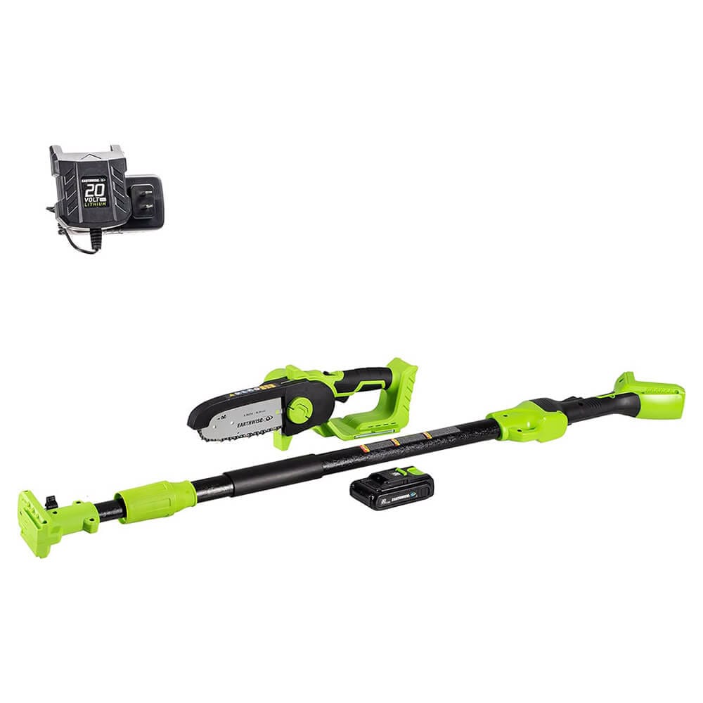 Earthwise Pruning Saw with Pole