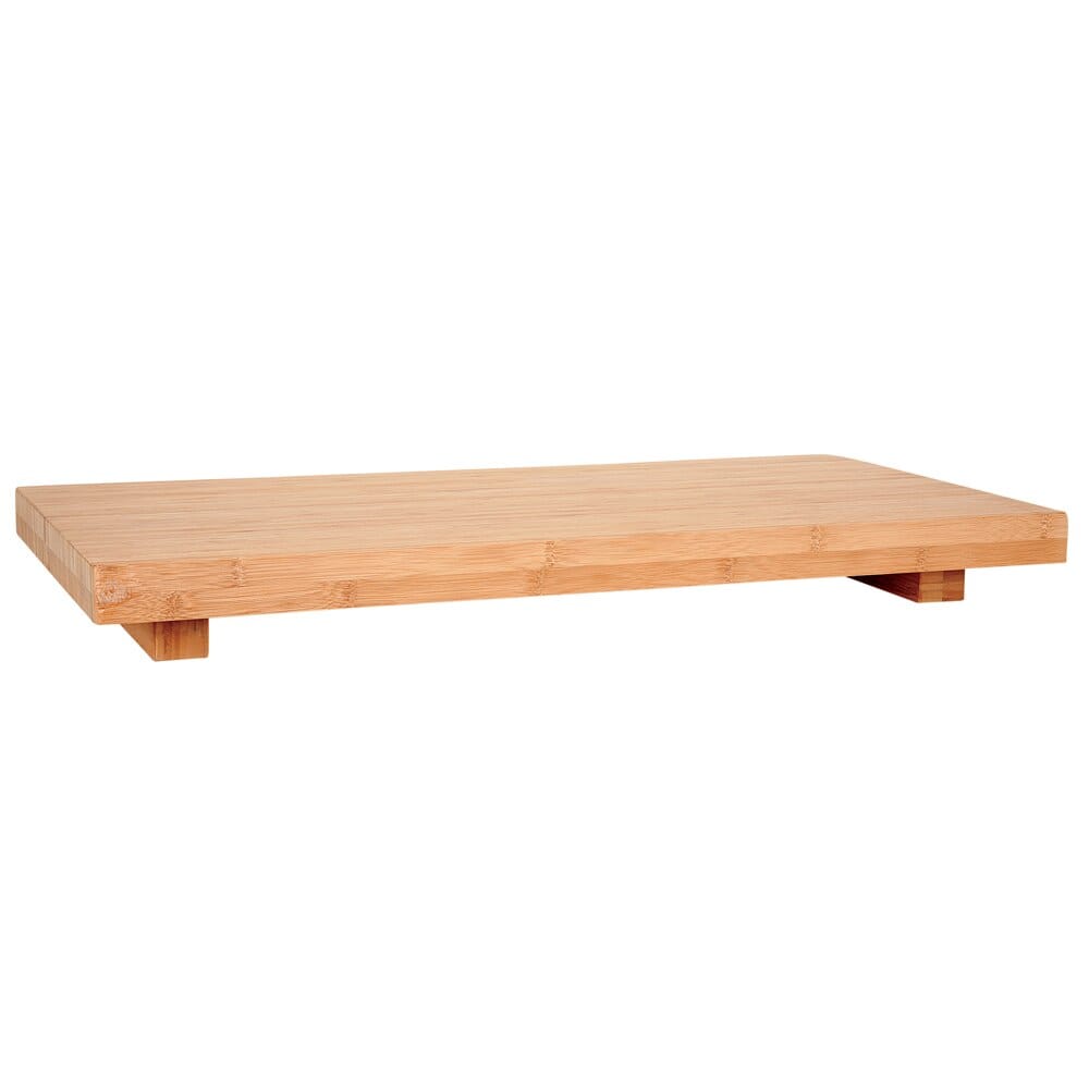 Oneida Eco-Amigo Rectangular Bamboo Wood Display Riser