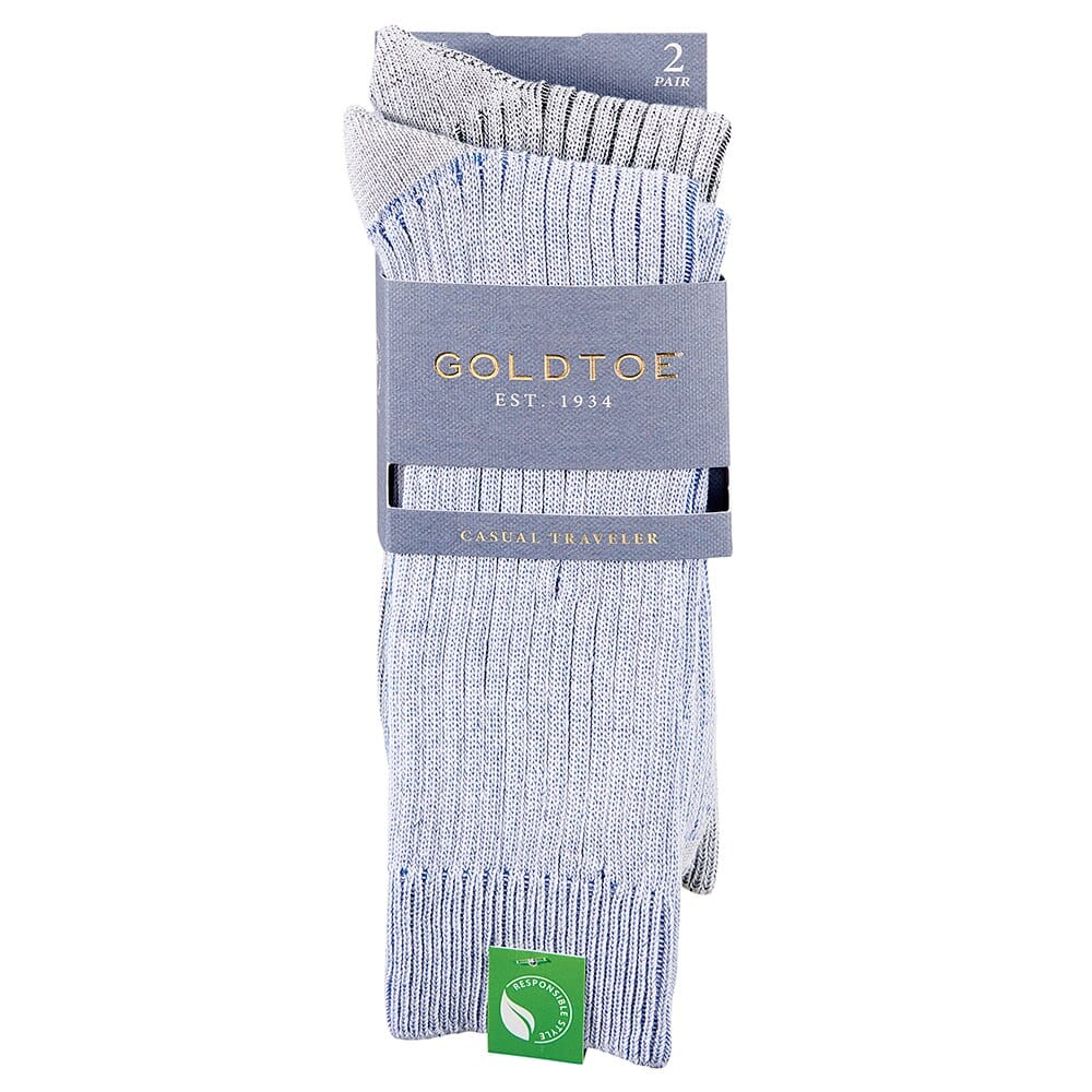 Gold Toe Men's Crew Socks, 2-Pack