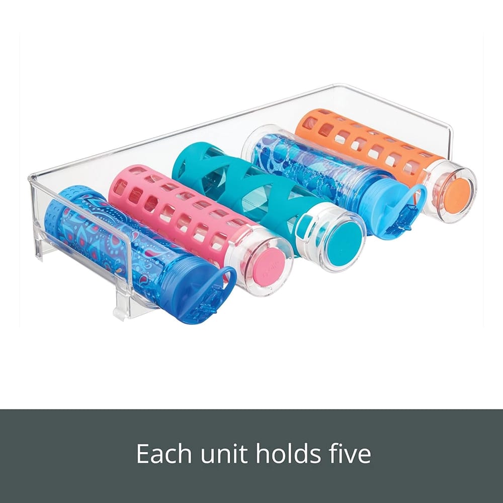 mDesign Free-Standing Wine Rack, 4 Pack