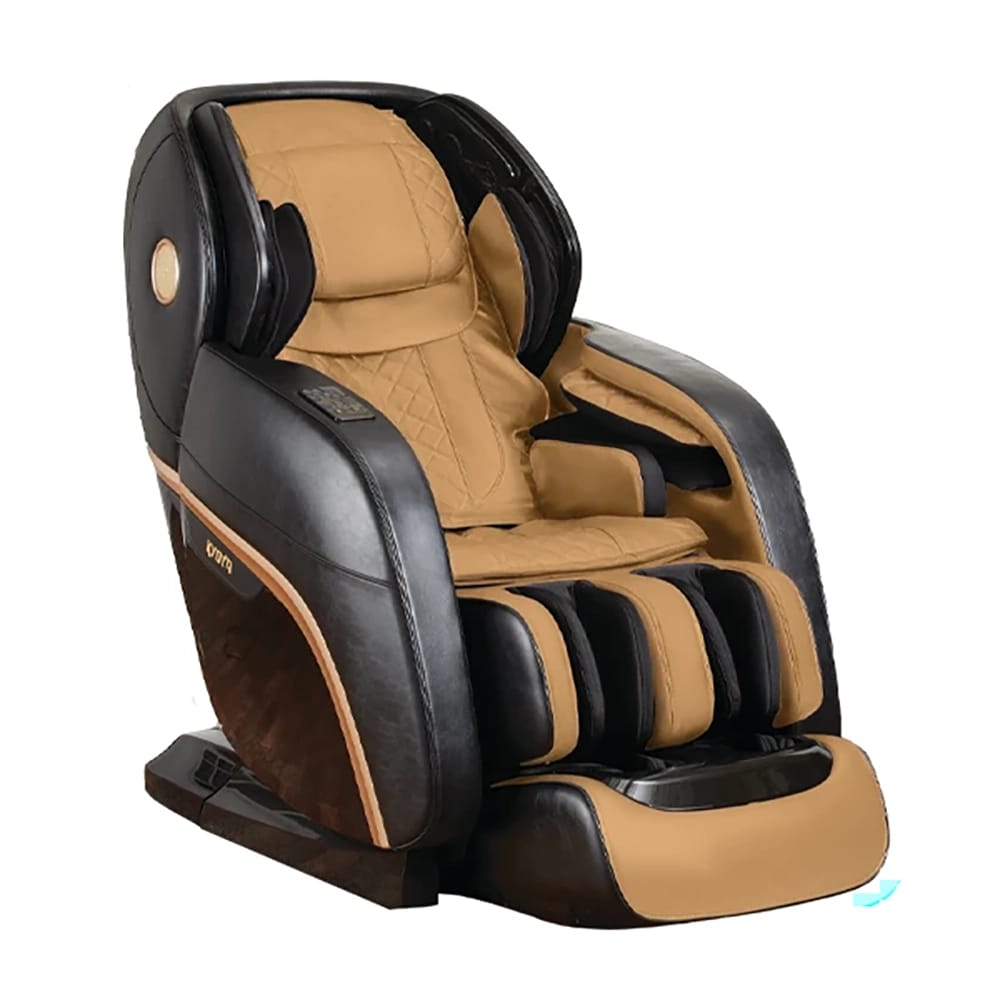 Kyota Kokoro M888 4D Massage Chair, Brown/Saddle (Factory Refurbished)