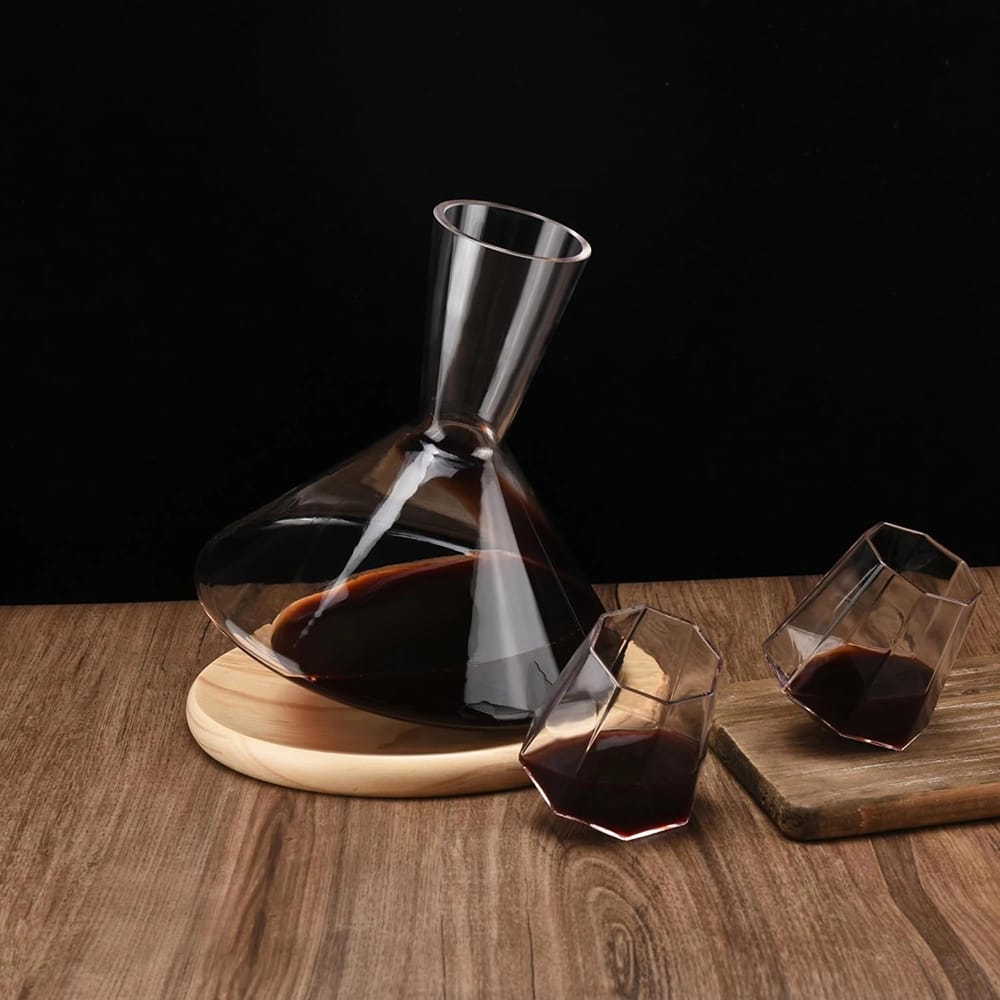 Barvivo Wine Decanter with 2 Glasses