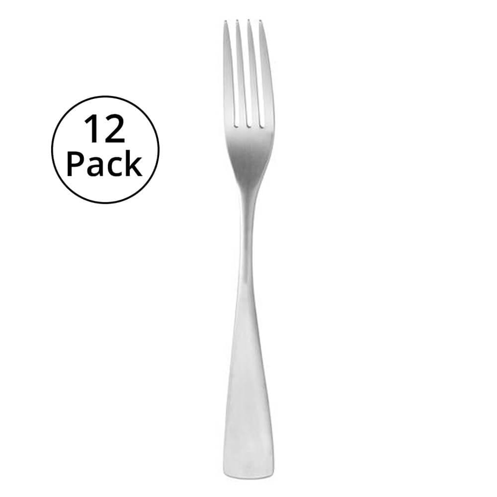 Oneida Satin Reflections European Table Forks, 12 Pack