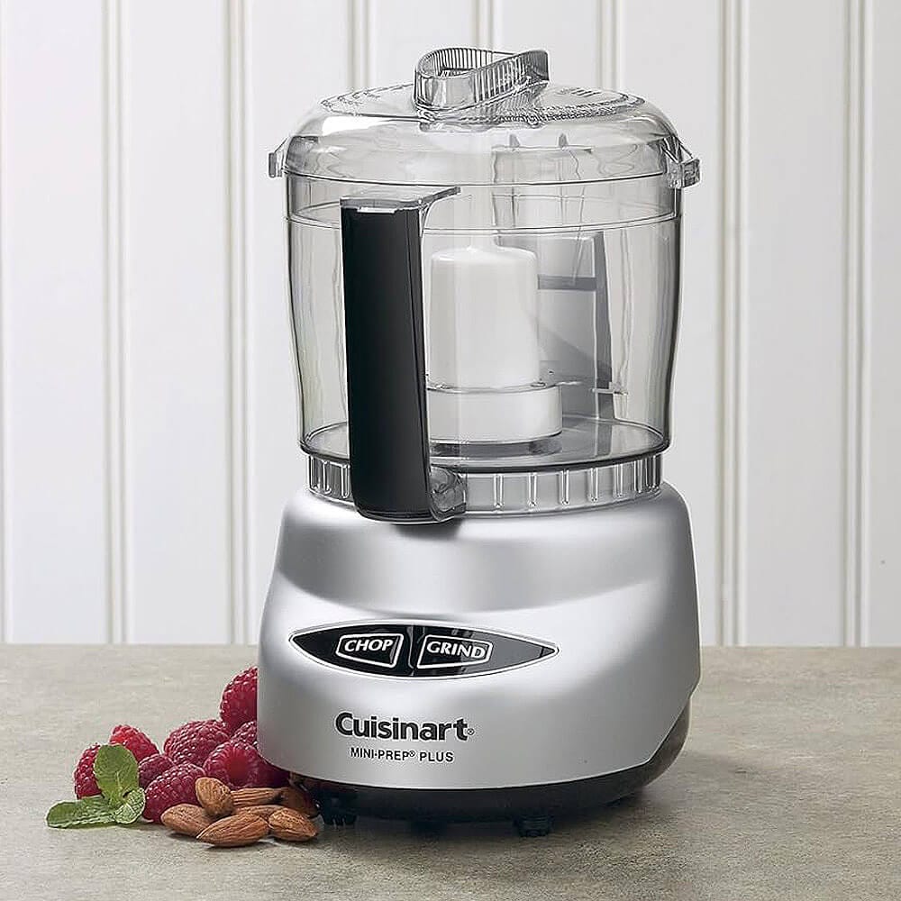 Cuisinart Mini-Prep 4-Cup Food Processor, Brushed Chrome (Factory Refurbished)