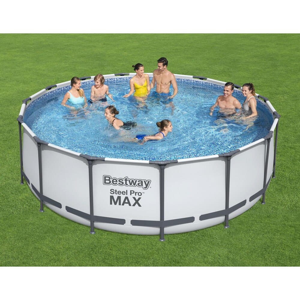 Bestway 15' x 48" Steel Pro Max Above Ground Pool Set