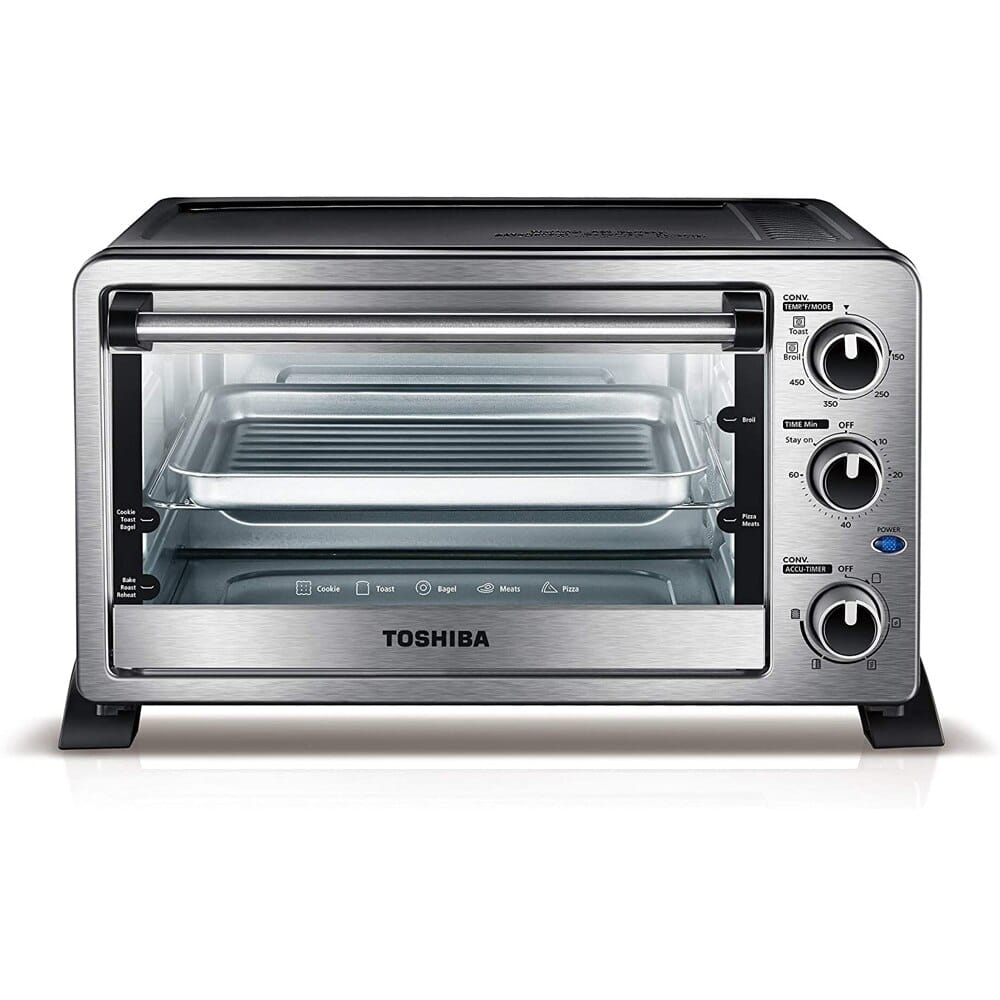 Toshiba 6-Slice Stainless Steel Toaster Oven