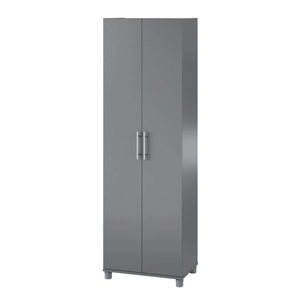 Freestanding Utility Storage Cabinet, Graphite